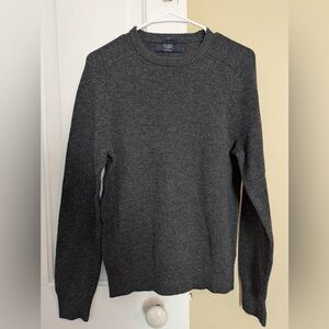 J.Crew Men's S Slim Fit Gray Pullover Sweater